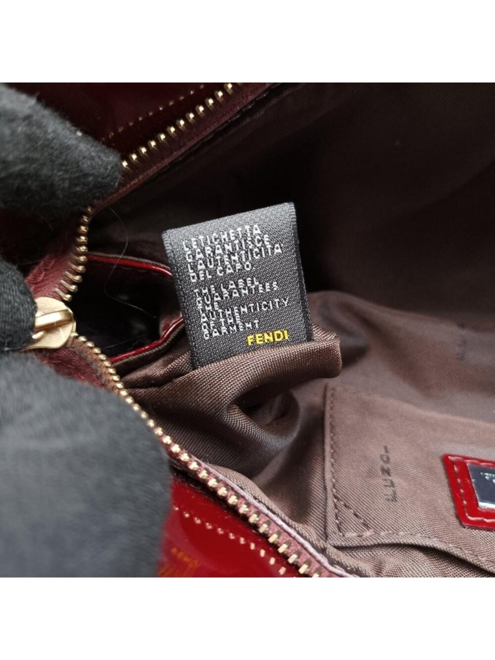 Fendi Bag Wine - Picture 13 of 15